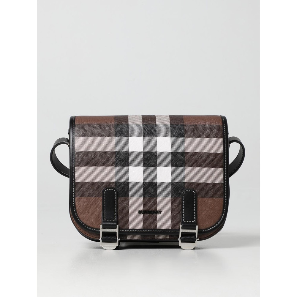 Checked shoulder bag