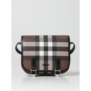 Checked shoulder bag