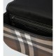 Checked shoulder bag