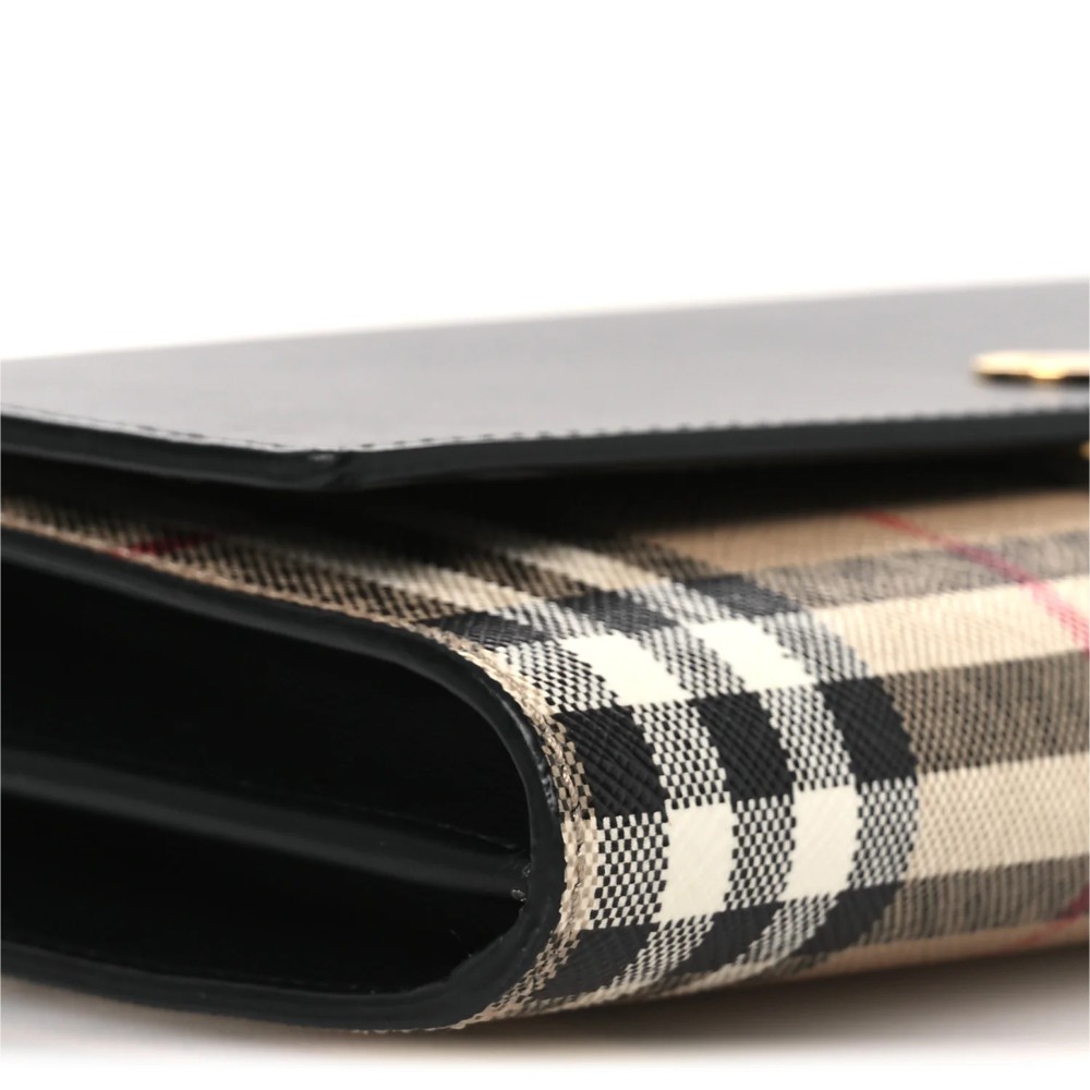 Vintage Check Wallet