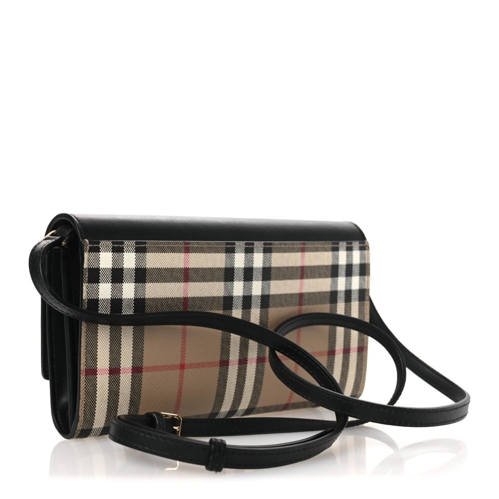 Vintage Check Wallet