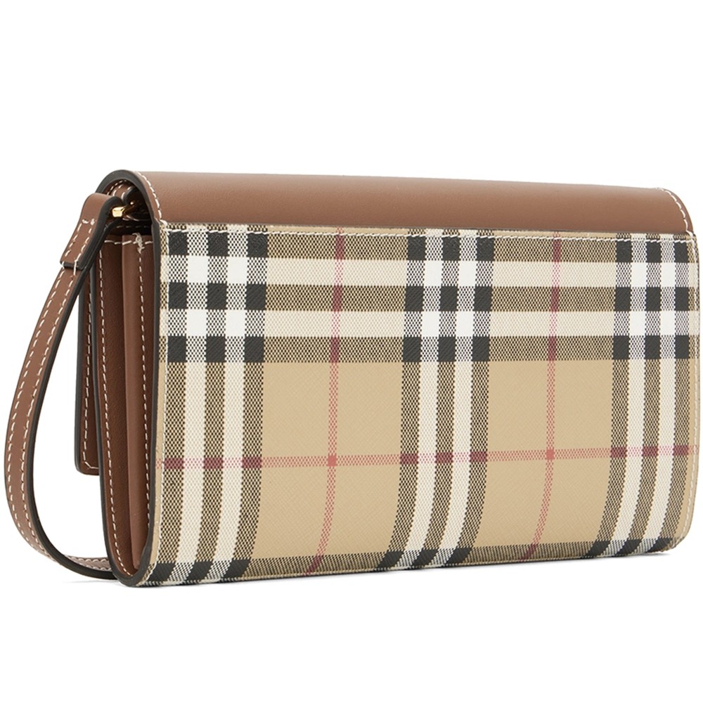 Vintage Check Wallet