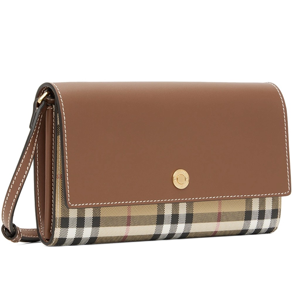 Vintage Check Wallet
