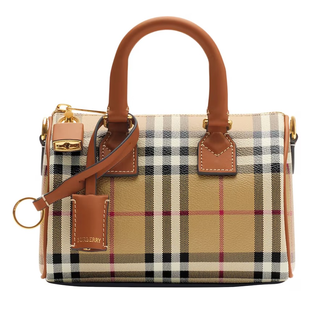 Mini Check Bowling Bag