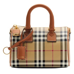Mini Check Bowling Bag