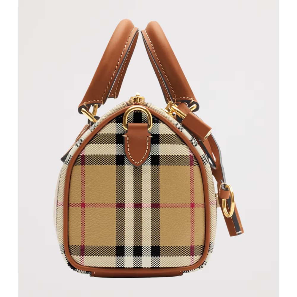 Mini Check Bowling Bag