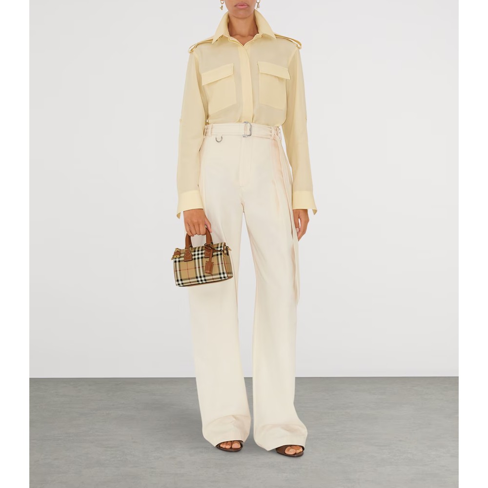 Mini Check Bowling Bag