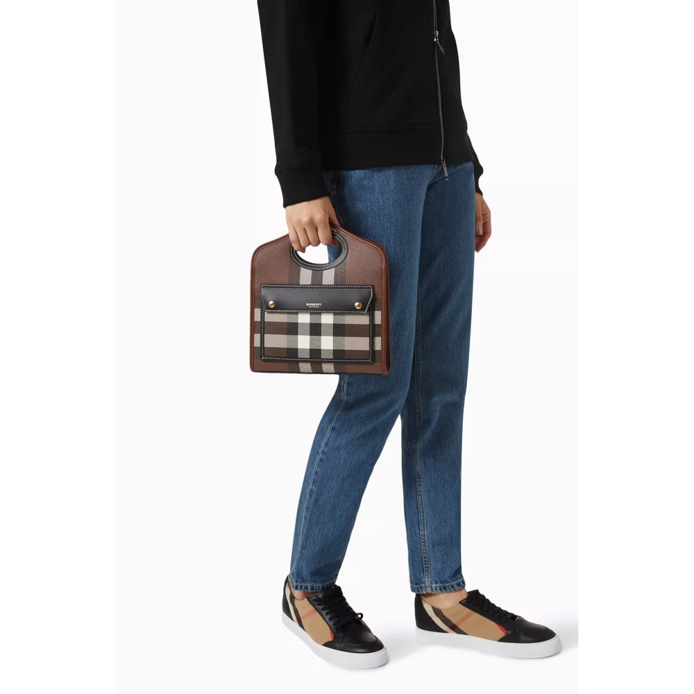 Mini pocket tote bag