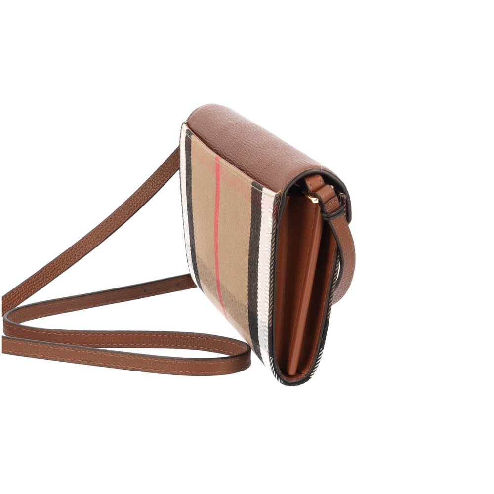Hannah Check Shoulder Bag