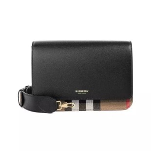 Leather crossbody bag