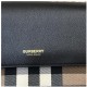 Hampshire Check Canvas Leather Crossbody