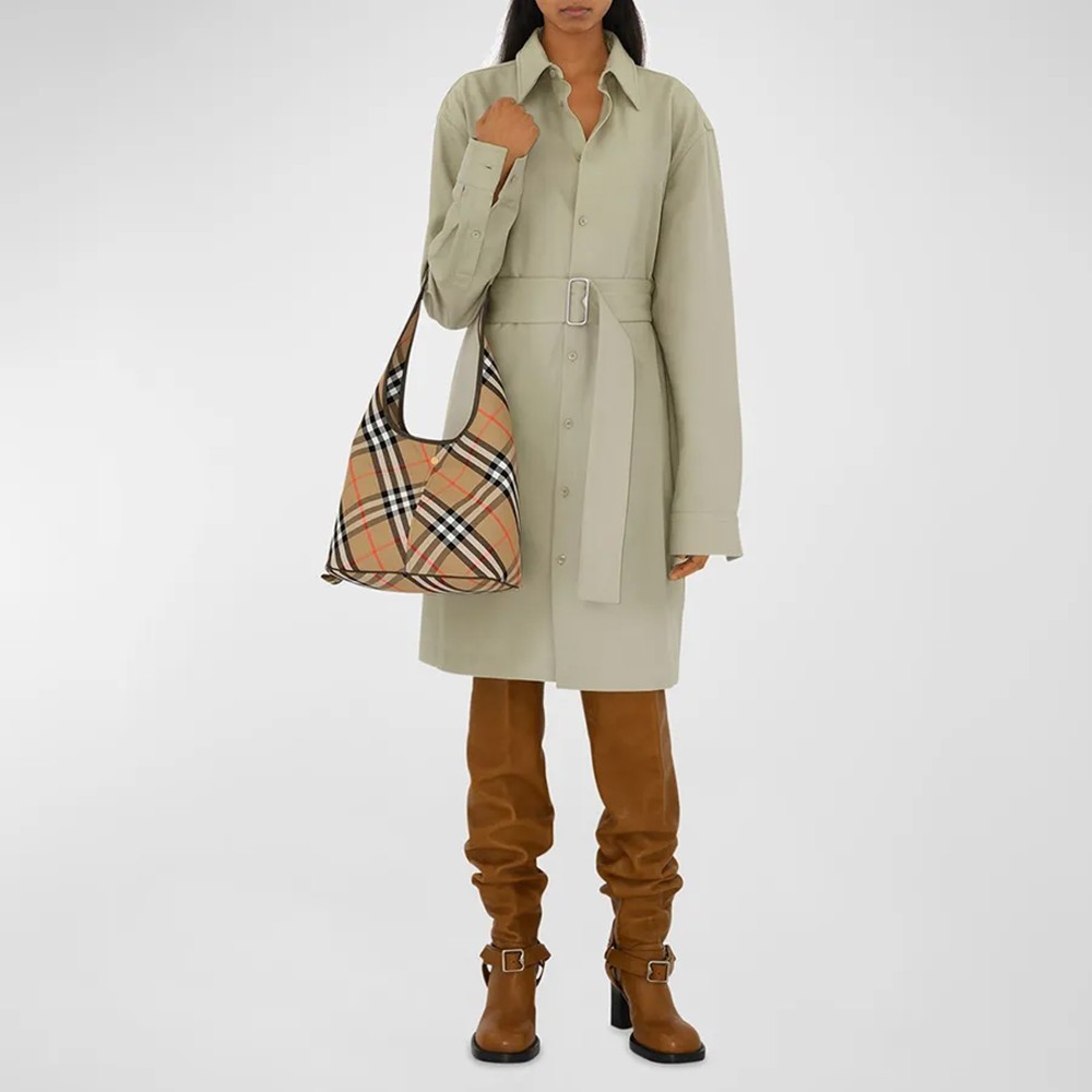 Small Check Shoulder Bag