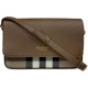 Hampshire Check Canvas Leather Crossbody