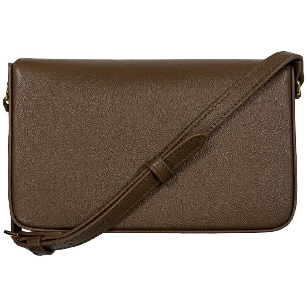 Hampshire Check Canvas Leather Crossbody