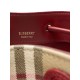 Mini Check Bucket Bag