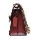 Parker Coated Canvas With Calfskin Handbag Shoulder Bag Women S Brown Yellow