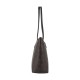 Pvc Tote Bag Shopping Bag Shoulder Bag Medium Size Women S Dark Brown