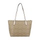 Tote 30 Monogram Tote Shoulder Bag Women S Khaki White
