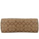 Zip Top Tote Pvc Shoulder Bag Medium Women S Brown Monogram
