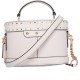 Georgie Leather Box Bag Handbag Shoulder Bag Crossbody Bag Small Size Women S White