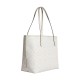 City Canvas With Leather Shoulder Bag Large Women S Gold Chalk Glacier White