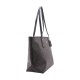 City Zip Tote Coated Canvas Tote Bag Shopping Bag Handbag Shoulder Bag Women S Brown Black