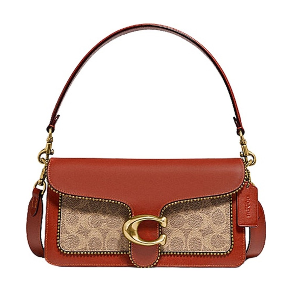 Tabby Leather Shoulder Bag Crossbody Bag Shoulder Bag Women S Rusty Red