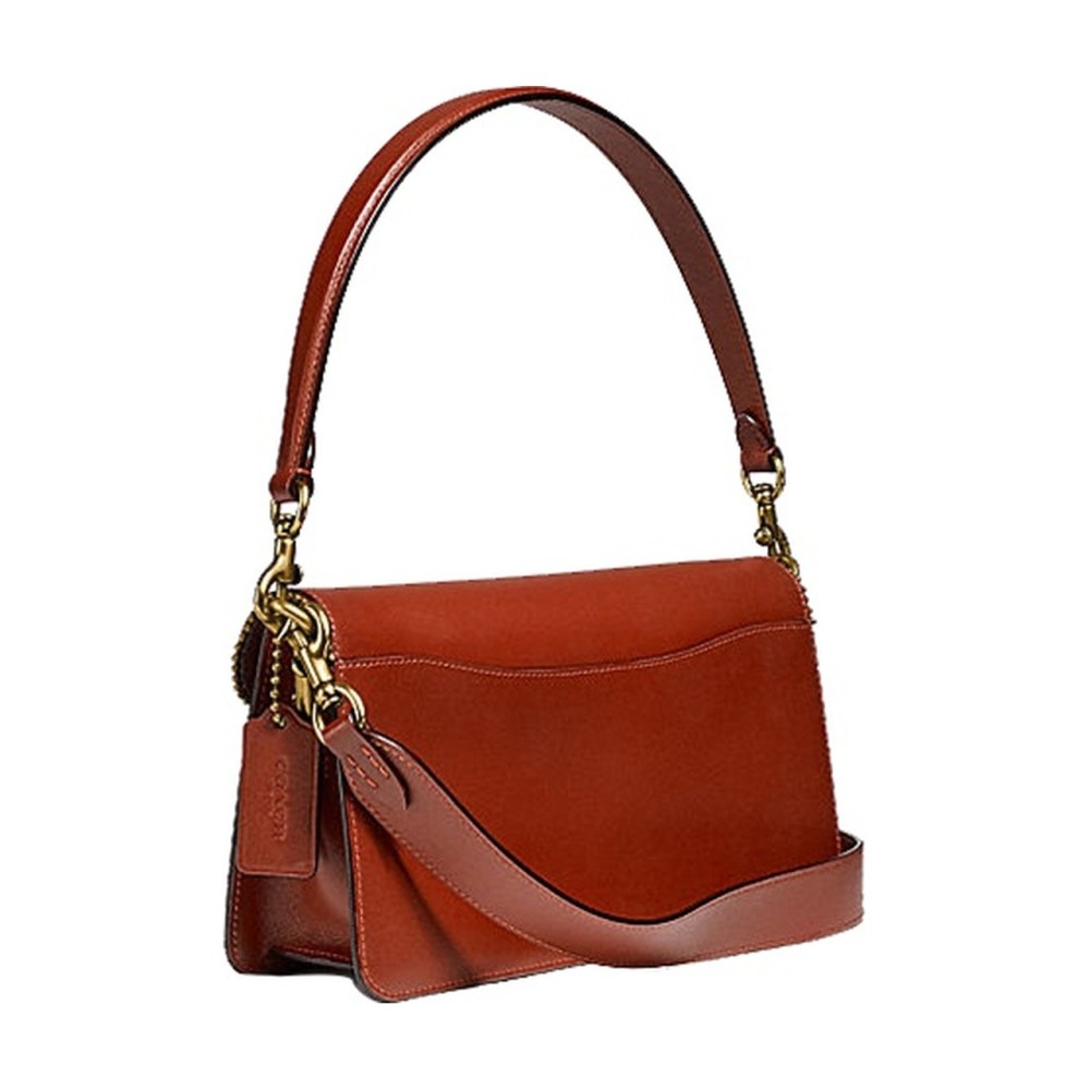 Tabby Leather Shoulder Bag Crossbody Bag Shoulder Bag Women S Rusty Red