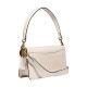 Tabby Cow Leather Shoulder Bag Medium Women S White