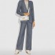Tabby Polished Pebbled Leather Wine God Bag Shoulder Bag Crossbody Bag Medium Size Women S White