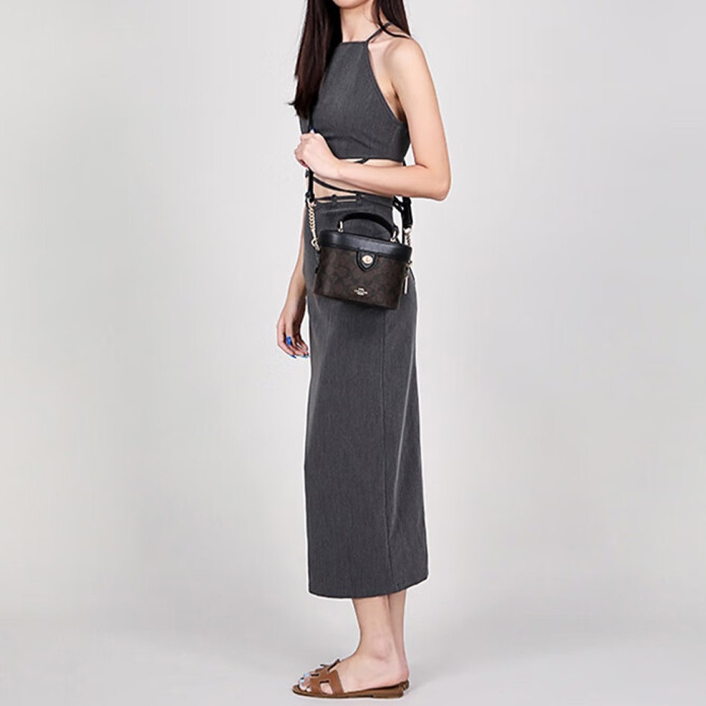 Kay 20 Crossbody Bag Small Brown Black