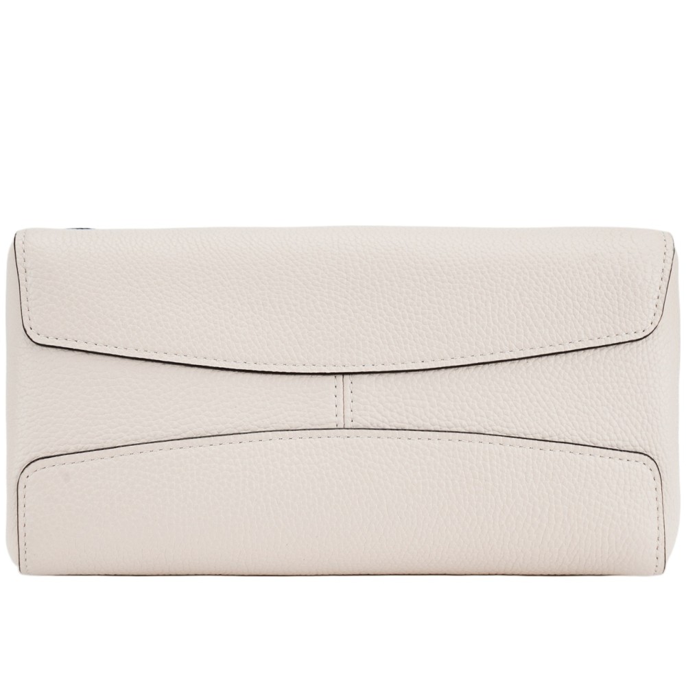 Hadley Coated Canvas With Cow Leather Handbag Small Women S White