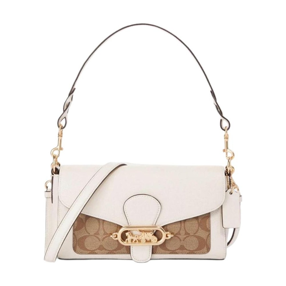 Jade Leather Zhi Sheng Bag Shoulder Bag Handbag Shoulder Bag Crossbody Bag 26 Women S White Dark Brown Monogram