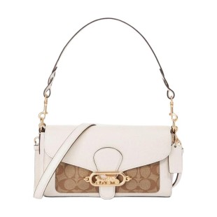 Jade Leather Zhi Sheng Bag Shoulder Bag Handbag Shoulder Bag Crossbody Bag 26 Women S White Dark Brown Monogram
