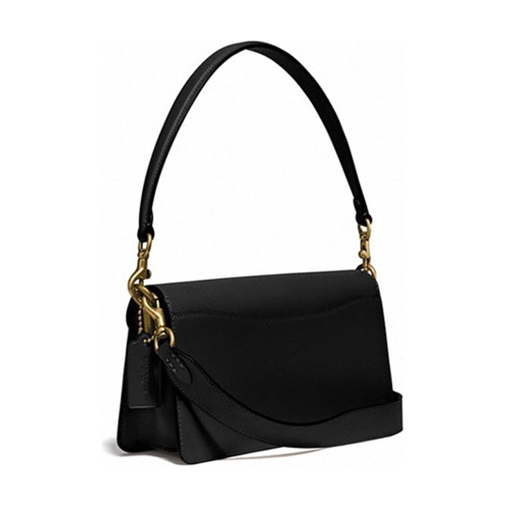 Tabby Coated Canvas Handbag Medium Women S Black Brown Monogram