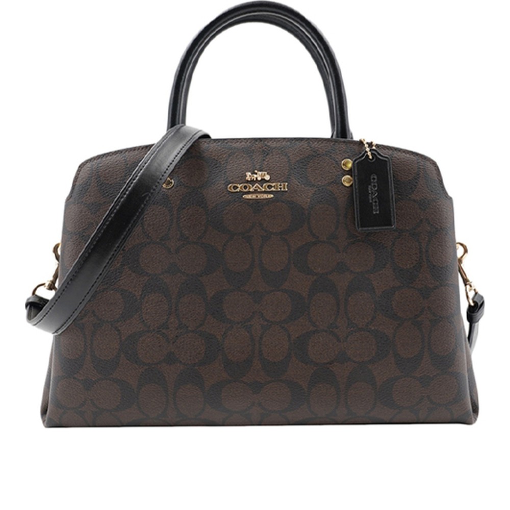 Lillie Pvc Shoulder Bag Crossbody Bag Handbag Women S Dark Brown