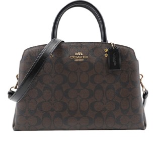 Lillie Pvc Shoulder Bag Crossbody Bag Handbag Women S Dark Brown
