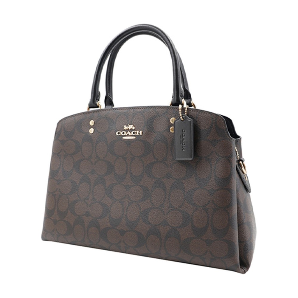 Lillie Pvc Shoulder Bag Crossbody Bag Handbag Women S Dark Brown