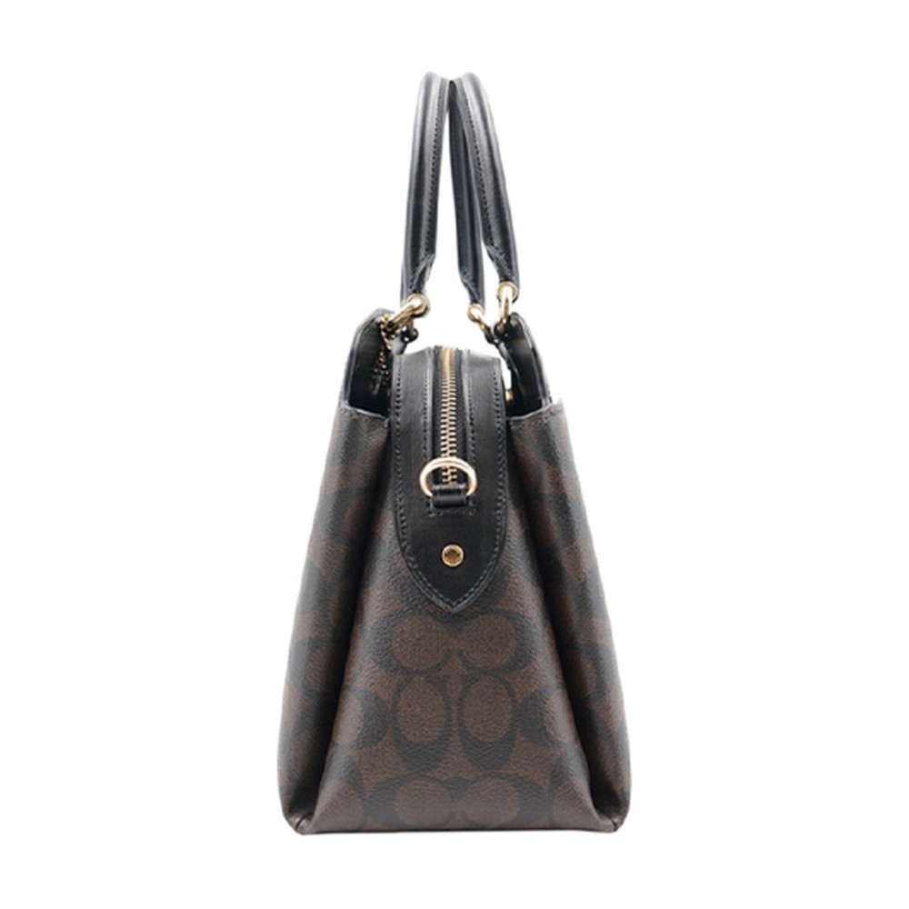 Lillie Pvc Shoulder Bag Crossbody Bag Handbag Women S Dark Brown