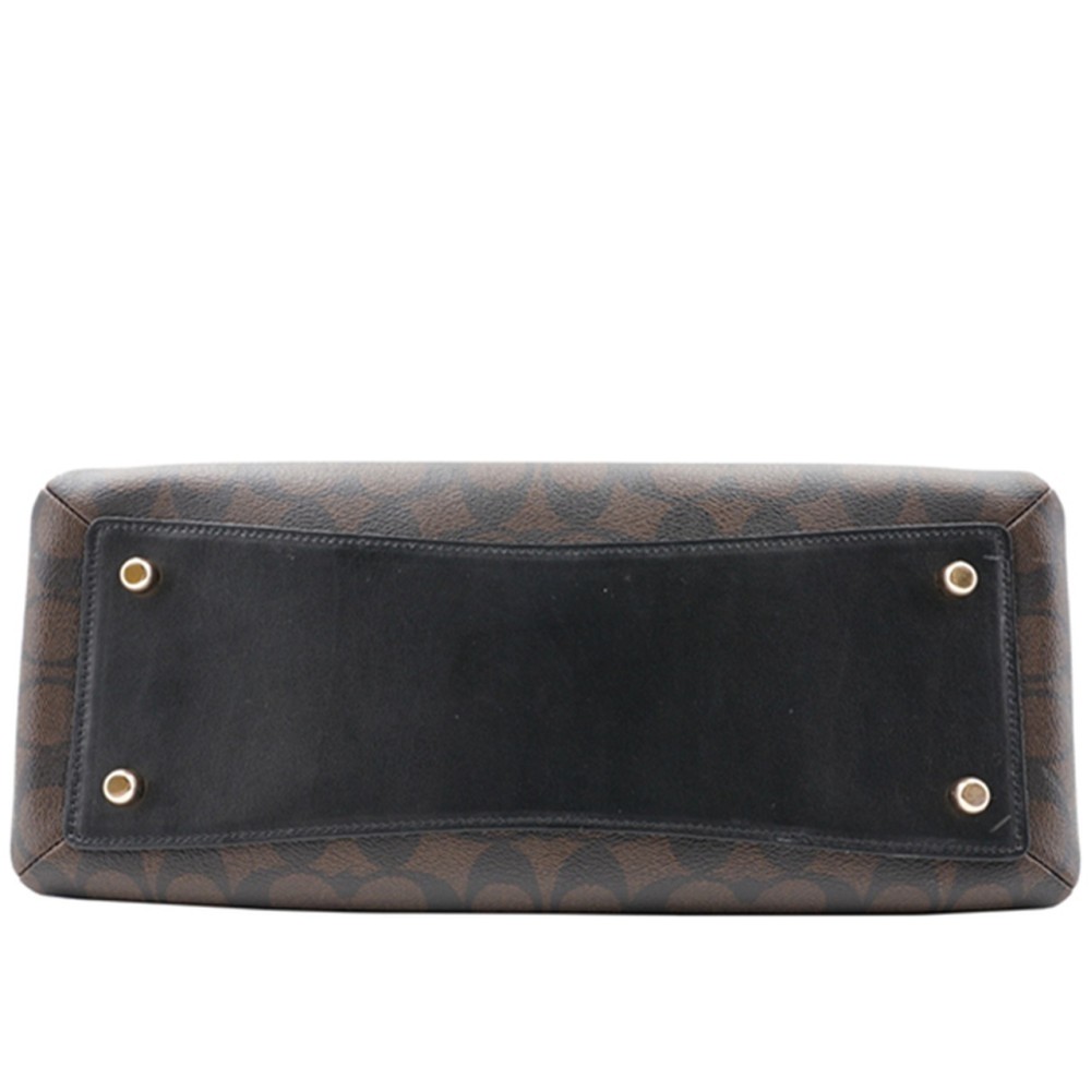 Lillie Pvc Shoulder Bag Crossbody Bag Handbag Women S Dark Brown