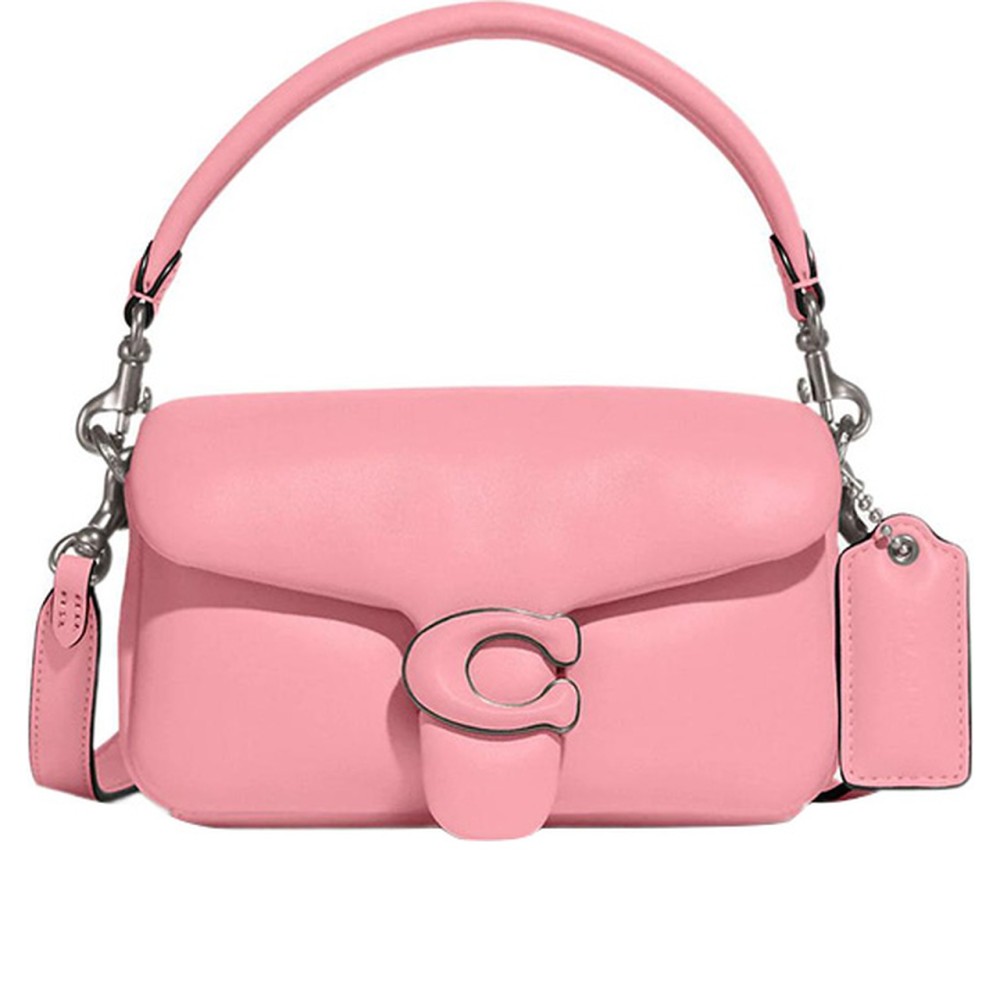 Tabby Sheepskin Shoulder Bag Crossbody Bag Handbag Trumpets Women S Floral Pink