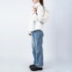 Bailey Refined Pebbled Leather With Smooth Leather Hobo Bag Shoulder Bag Handbag Tubas Women S White