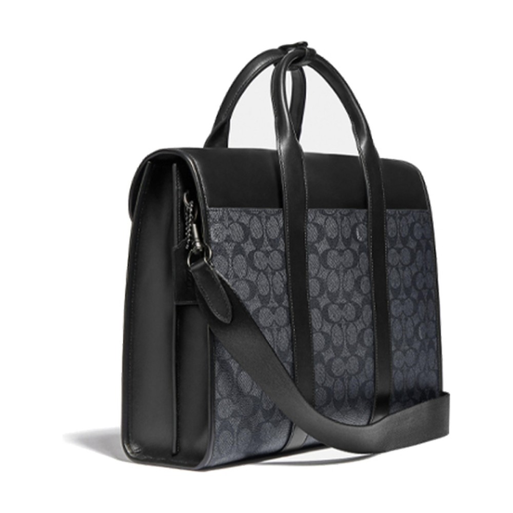 Gotham Coated Canvas With Calfskin Tote Bag Shopping Bag Shoulder Bag Crossbody Bag Handbag Large Men S