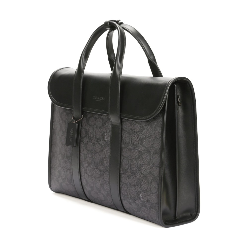 Gotham Coated Canvas With Calfskin Tote Bag Shopping Bag Shoulder Bag Crossbody Bag Handbag Large Men S
