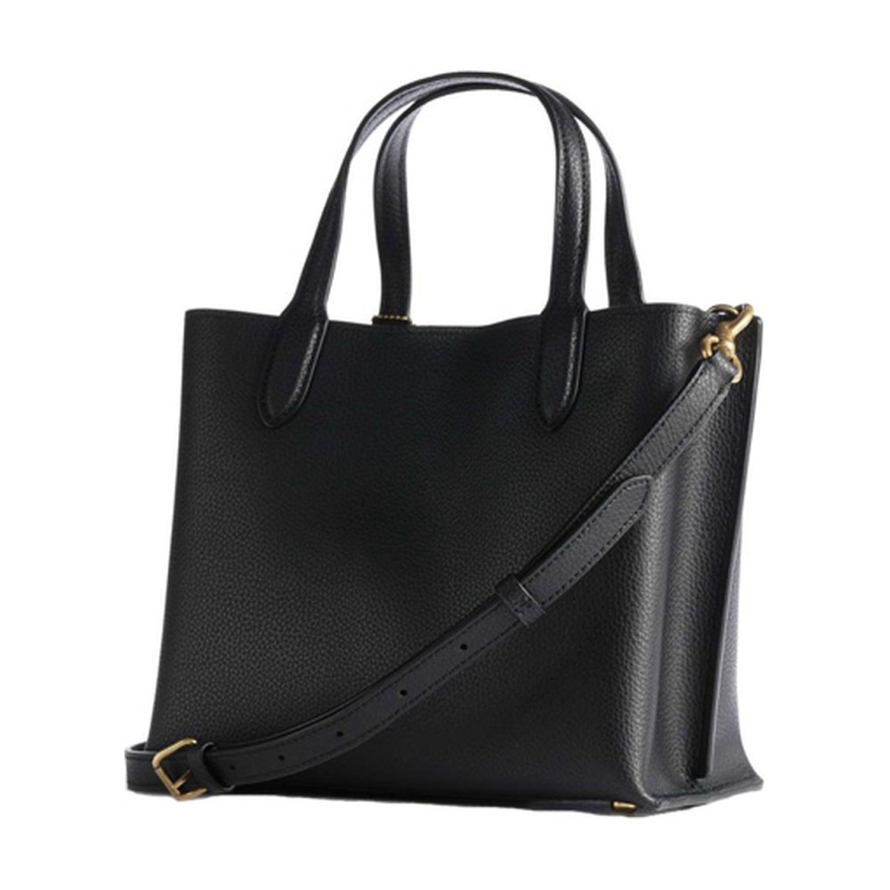 Willow Leather Bucket Bag Tote Bag Shopping Bag Handbag Crossbody Bag Medium Size Women S Black