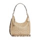 Jules Canvas With Leather Shoulder Bag Handbag Shoulder Bag Crossbody Bag Tubas Women S Khaki