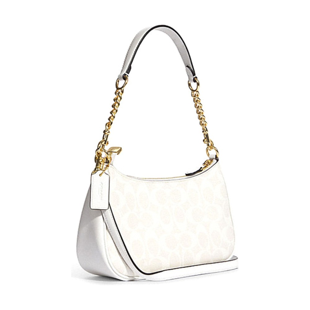 Teri 25 Monogram Shoulder Bag Medium Women S White