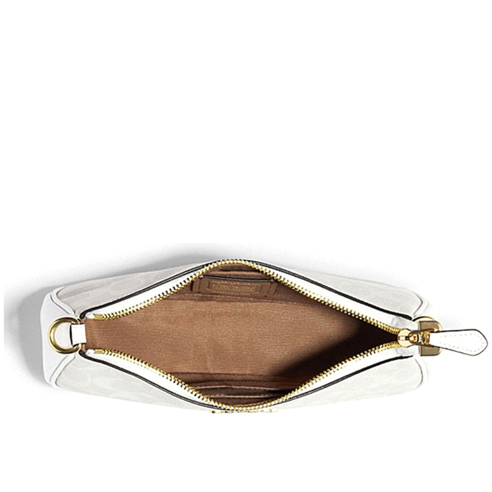 Teri 25 Monogram Shoulder Bag Medium Women S White