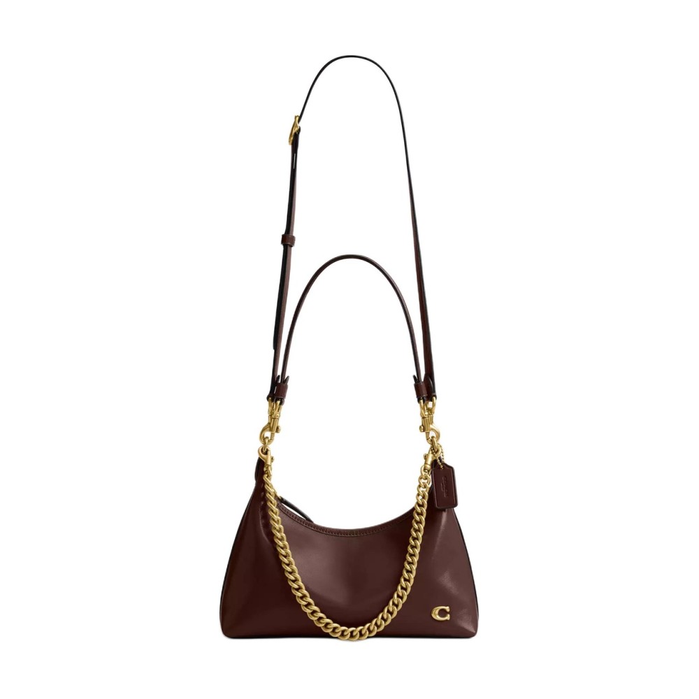Juliet Leather One Shoulder Handbag Tubas Women S Maple