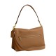 Tabby Cow Leather Shoulder Bag Large Women S Honeys Brown